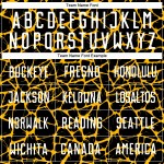 Benutzerdefinierte schwarz weiß-gold abstrakte Netzwerk Splash Sublimation Fußball Uniform Trikot