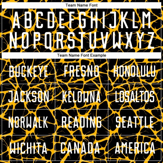 Benutzerdefinierte schwarz weiß-gold abstrakte Netzwerk Splash Sublimation Fußball Uniform Trikot