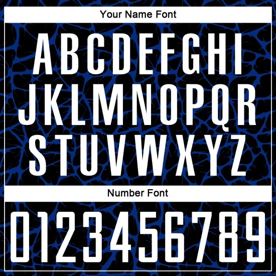 Benutzerdefinierte schwarz weiß-königsblau abstrakte Netzwerk Splash Sublimation Fußball Uniform Trikot