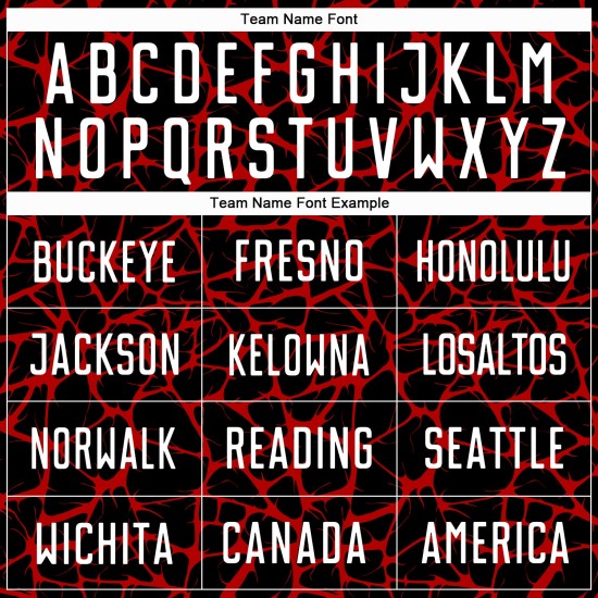 Benutzerdefinierte schwarz weiß-rot abstrakte Netzwerk Splash Sublimation Fußball Uniform Trikot