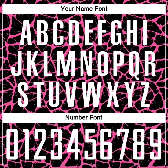 Benutzerdefinierte schwarz weiß-rosa abstrakte Netzwerk Splash Sublimation Fußball Uniform Jersey