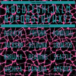 Benutzerdefinierte schwarz blaugrün-rosa abstrakte Netzwerk Splash Sublimation Fußball Uniform Trikot