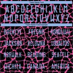 Benutzerdefinierte schwarz hellblau-rosa abstrakte Netzwerk Splash Sublimation Fußball Uniform Jersey